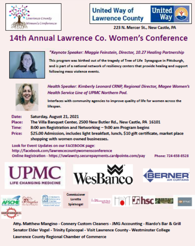 Women s Initiative United Way Of Lawrence County PA